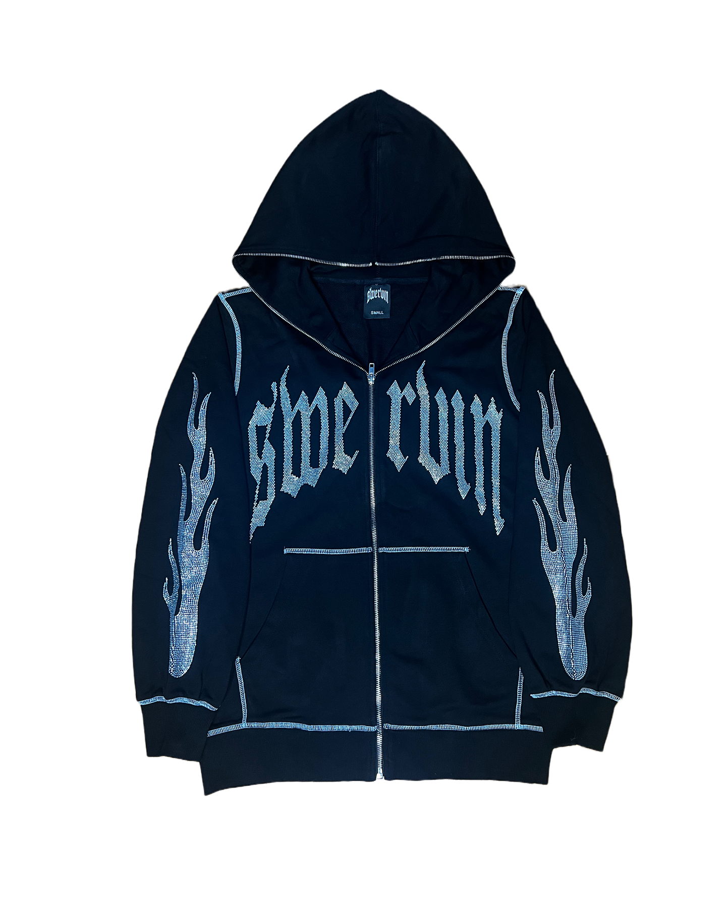 Sinner rhinestone discount hoodie